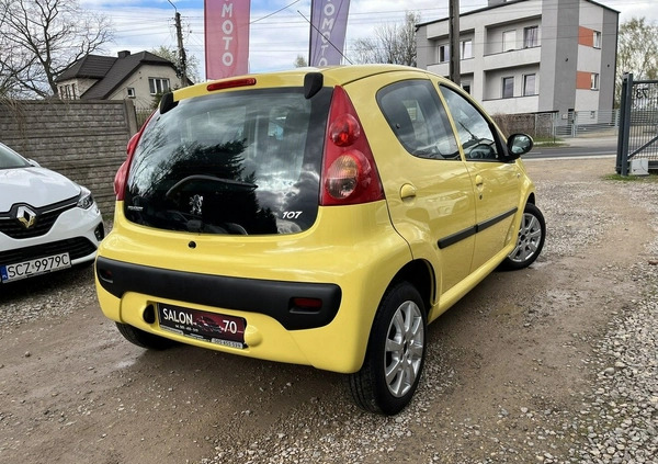 Peugeot 107 cena 10300 przebieg: 95000, rok produkcji 2009 z Reda małe 277